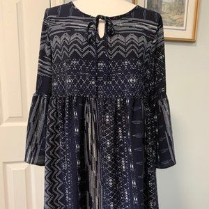 Spade & Heart Indigo BOHO Tunic Dress